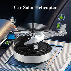 Solar Powered Car Dashboard Helicopter Perfume