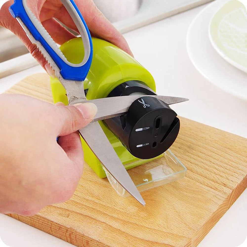 MULTIFUNCTION ELECTRIC KNIFE SHARPENER.