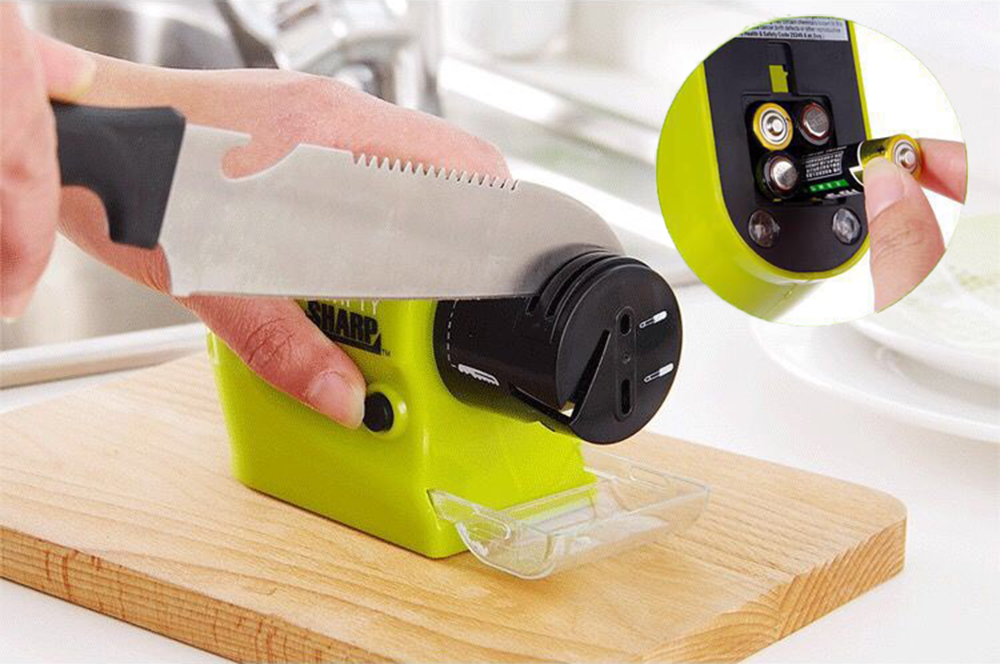 MULTIFUNCTION ELECTRIC KNIFE SHARPENER.