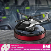 Solar Powered Car Dashboard Helicopter Perfume